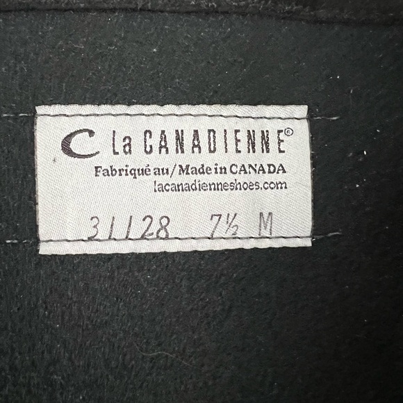 La Canadienne Danny Black Waterproof Boots 31128 - Size 7.5 - Picture 11 of 12